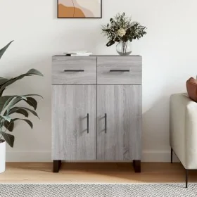 Aparador de madera de ingeniería gris Sonoma 69,5x34x90 cm von , Sideboards - Ref: Foro24-828010, Preis: 119,73 €, Rabatt: %