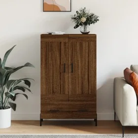 Aparador alto madera de ingeniería roble marrón 69,5x31x115 cm von , Sideboards - Ref: Foro24-830339, Preis: 70,71 €, Rabatt: %