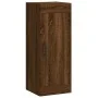 Armario de pared madera ingeniería marrón roble 34,5x34x90 cm de , Aparadores - Ref: Foro24-830531, Precio: 49,53 €, Descuent...