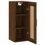 Armario de pared madera ingeniería marrón roble 34,5x34x90 cm de , Aparadores - Ref: Foro24-830531, Precio: 49,53 €, Descuent...