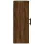 Armario de pared madera ingeniería marrón roble 34,5x34x90 cm de , Aparadores - Ref: Foro24-830531, Precio: 49,53 €, Descuent...