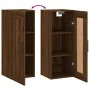 Armario de pared madera ingeniería marrón roble 34,5x34x90 cm de , Aparadores - Ref: Foro24-830531, Precio: 49,53 €, Descuent...