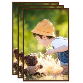 Marcos de fotos collage de mesa 3 uds bronce MDF 13x18 cm de , Marcos para fotos - Ref: Foro24-332199, Precio: 11,46 €, Descu...