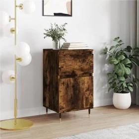 Aparador madera de ingeniería roble ahumado 40x35x70 cm de , Aparadores - Ref: Foro24-831142, Precio: 47,84 €, Descuento: %