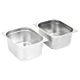 Bandejas Gastronorm 2 unidades GN 1/2 150 mm acero inoxidable de , Cubetas para mesas de vapor - Ref: Foro24-50889, Precio: 4...