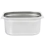 Bandejas Gastronorm 2 unidades GN 1/2 150 mm acero inoxidable de , Cubetas para mesas de vapor - Ref: Foro24-50889, Precio: 4...