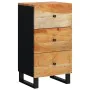 Aparador con 3 cajones madera maciza acacia 40x33,5x75 cm de , Aparadores - Ref: Foro24-352906, Precio: 124,98 €, Descuento: %