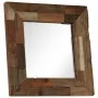 Espejo de madera maciza reciclada 50x50 cm de , Espejos - Ref: Foro24-246304, Precio: 98,20 €, Descuento: %
