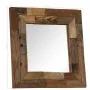 Espejo de madera maciza reciclada 50x50 cm de , Espejos - Ref: Foro24-246304, Precio: 98,20 €, Descuento: %