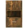 Mesita de noche de pared 2 unidades color roble ahumado de , Mesitas de noche - Ref: Foro24-816965, Precio: 104,37 €, Descuen...