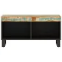 Mueble de TV madera maciza reciclada 85x33x43,5 cm by , CD and DVD storage - Ref: Foro24-352895, Price: 85,16 €, Discount: %