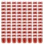 Tarros de mermelada de vidrio tapa blanca y roja 96 uds 230 ml de , Tarros de miel - Ref: Foro24-50799, Precio: 126,78 €, Des...
