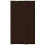 Toldo pantalla para balcón tela oxford marrón 160x240 cm de , Sombrillas - Ref: Foro24-148562, Precio: 32,60 €, Descuento: %