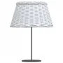 Pantalla para lámpara mimbre blanco Ø50x30 cm de , Pantallas para lámparas - Ref: Foro24-364387, Precio: 64,93 €, Descuento: %