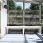 Banco de jardín de 2 plazas madera maciza pino 203,5x44x45 cm de vidaXL, Bancos de jardín - Ref: Foro24-824019, Precio: 104,5...