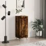 Aparador madera de ingeniería roble ahumado 34,5x34x90 cm by , Sideboards - Ref: Foro24-830417, Price: 60,12 €, Discount: %