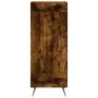Aparador madera de ingeniería roble ahumado 34,5x34x90 cm by , Sideboards - Ref: Foro24-830417, Price: 60,12 €, Discount: %