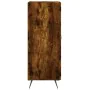 Aparador madera de ingeniería roble ahumado 34,5x34x90 cm by , Sideboards - Ref: Foro24-830417, Price: 60,12 €, Discount: %
