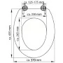SCHÜTTE Asienro de inodoro SOLID WOOD MDF impreso by , Toilet and bidet seats - Ref: Foro24-435085, Price: 51,04 €, Discount: %