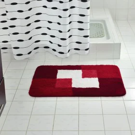 RIDDER Alfombrilla de baño Coins 60x90 cm roja 7103306 de , Alfombras y esterillas de baño - Ref: Foro24-421572, Precio: 45,6...