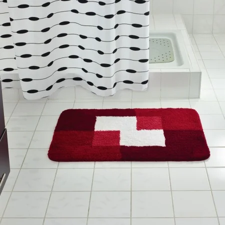 RIDDER Alfombrilla de baño Coins 60x90 cm roja 7103306 de , Alfombras y esterillas de baño - Ref: Foro24-421572, Precio: 45,6...