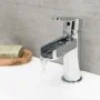 SCHÜTTE Grifo monomando de lavabo con caño en cascada NIAGARA de , Grifos - Ref: Foro24-425795, Precio: 75,69 €, Descuento: %