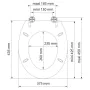 SCHÜTTE Asiento de inodoro con cierre suave RELAX de , Asientos de inodoros y bidés - Ref: Foro24-438747, Precio: 57,20 €, De...