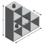 FMD Estantería/divisor de espacios con 6 compartimentos blanco de , Divisores de ambientes - Ref: Foro24-428751, Precio: 138,...