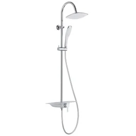 SCHÜTTE Ducha con mezclador monomando y bandeja WATERWAY Cromo-Blanco by , shower heads - Ref: Foro24-435032, Price: 158,98 €...