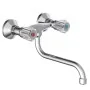 SCHÜTTE Grifo mezclador de lavabo bimando BRILLANT cromo de , Grifos - Ref: Foro24-435070, Precio: 50,65 €, Descuento: %