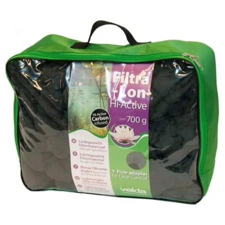 Velda Material filtrante de estanques Filtra-Lon Hi-Active 700 g negro de , Accesorios para estanques y fuentes - Ref: Foro24...