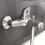 SCHÜTTE Grifo mezclador de bañera ATHOS cromado by , Faucets - Ref: Foro24-438654, Price: 49,86 €, Discount: %