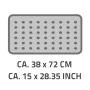 RIDDER Alfombrilla de ducha Zebra blanco y negro 38x72 cm de , Alfombras y esterillas de baño - Ref: Foro24-445030, Precio: 2...