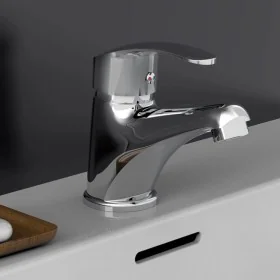 SCHÜTTE Grifo mezclador de lavabo con sensor SIRANI cromado de , Grifos - Ref: Foro24-438656, Precio: 42,42 €, Descuento: %