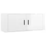 Set de muebles de TV 6 pzas madera contrachapada blanco brillo de , Muebles TV - Ref: Foro24-3188656, Precio: 247,93 €, Descu...