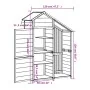 Cobertizo herramientas jardín madera pino gris 120x53,5x170 cm de , Cobertizos - Ref: Foro24-172247, Precio: 269,47 €, Descue...