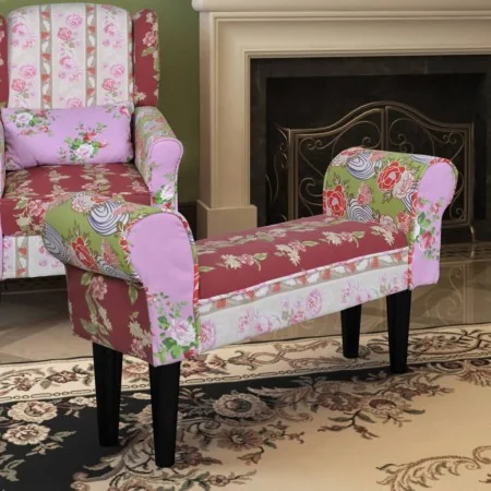 Banqueta de interior, estilo floral de , Otomanas - Ref: Foro24-240489, Precio: 132,17 €, Descuento: %