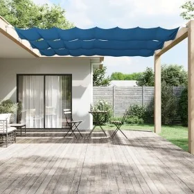 Toldo vertical tela oxford azul 60x1200 cm de , Sombrillas - Ref: Foro24-148450, Precio: 57,11 €, Descuento: %