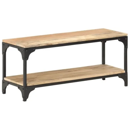 Mesa de centro de madera maciza de mango 90x30x40 cm de , Mesas de centro - Ref: Foro24-320258, Precio: 116,47 €, Descuento: %
