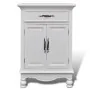 Armario con 2 puertas y 1 cajón madera blanco de , Aparadores - Ref: Foro24-241375, Precio: 183,63 €, Descuento: %
