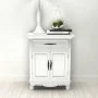 Armario con 2 puertas y 1 cajón madera blanco de , Aparadores - Ref: Foro24-241375, Precio: 183,63 €, Descuento: %