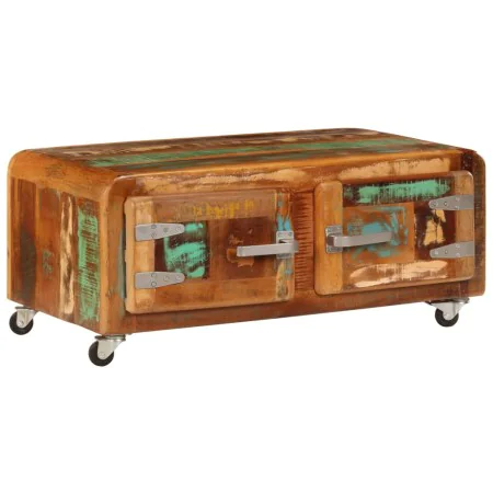 Mesa de centro madera maciza reciclada 85x55x40 cm by , Coffee table - Ref: Foro24-247515, Price: 297,47 €, Discount: %
