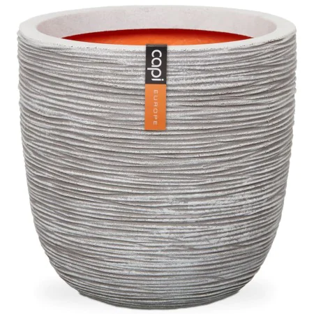 Capi Macetero Nature Rib color marfil 43x41 cm KOFI933 de , Maceteros y jardineras - Ref: Foro24-424240, Precio: 96,69 €, Des...