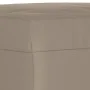 Reposapiés tela de microfibra gris taupe 60x50x41 cm de , Otomanas - Ref: Foro24-349341, Precio: 53,41 €, Descuento: %