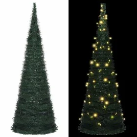 Árbol de Navidad emergente preiluminado con luces verde 180 cm de , Arboles de navidad - Ref: Foro24-321524, Precio: 64,23 €,...