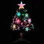 Árbol de Navidad artificial y soporte negro fibra óptica 64 cm de , Arboles de navidad - Ref: Foro24-328460, Precio: 34,98 €,...