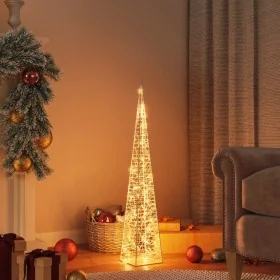 Cono de luz LED decorativo acrílico blanco cálido 90 cm de , Luces de Navidad - Ref: Foro24-328959, Precio: 59,23 €, Descuent...