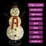 Muñeco de nieve de Navidad con luces LED tela lujosa 180 cm de , Luces de Navidad - Ref: Foro24-329762, Precio: 125,60 €, Des...