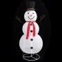 Muñeco de nieve de Navidad con luces LED tela lujosa 180 cm de , Luces de Navidad - Ref: Foro24-329762, Precio: 125,60 €, Des...