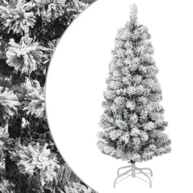 Árbol de Navidad artificial con bisagras y nieve flocada 120 cm de , Arboles de navidad - Ref: Foro24-358379, Precio: 43,83 €...